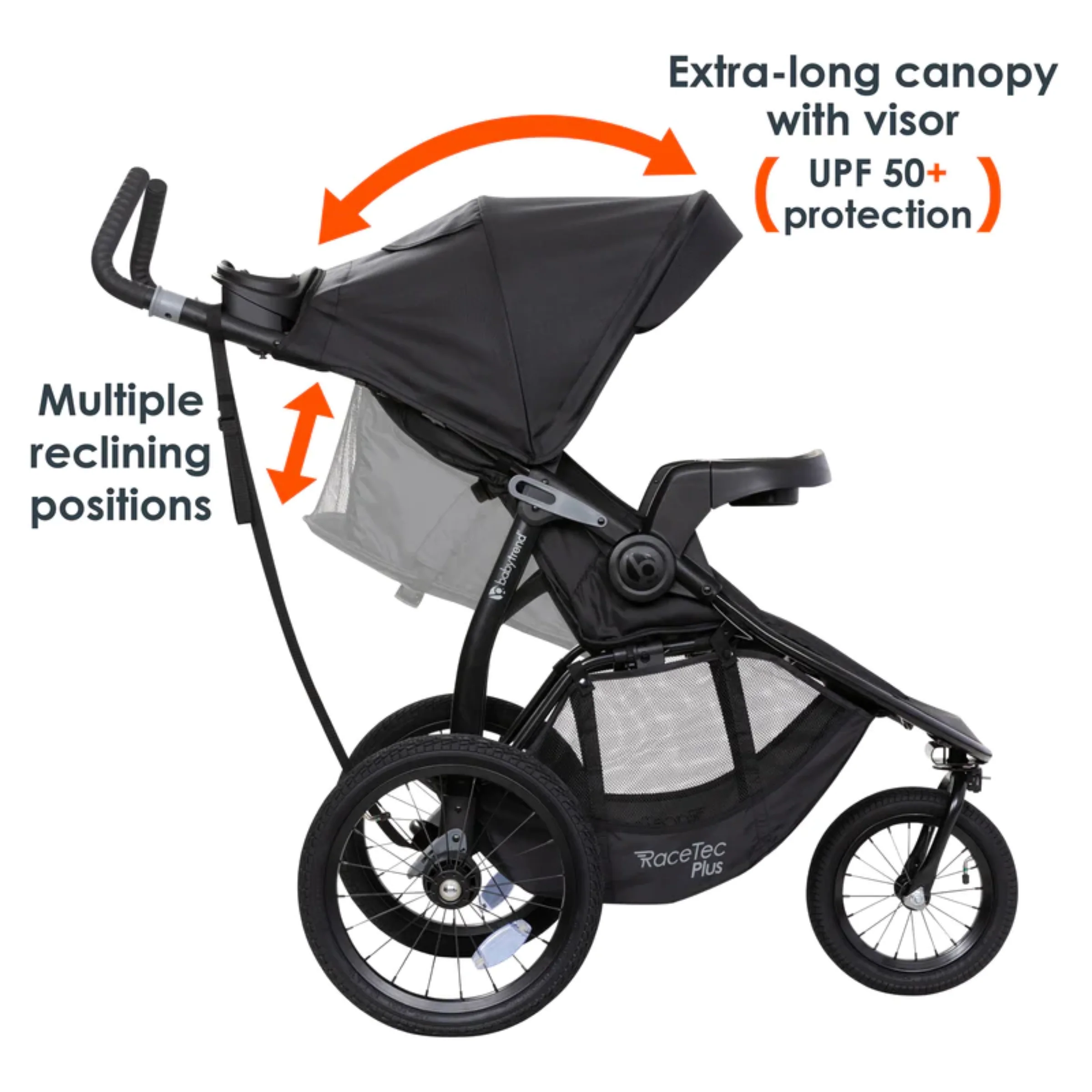 Baby Trend Expedition® Race Tec™ Plus Jogger - Image 5