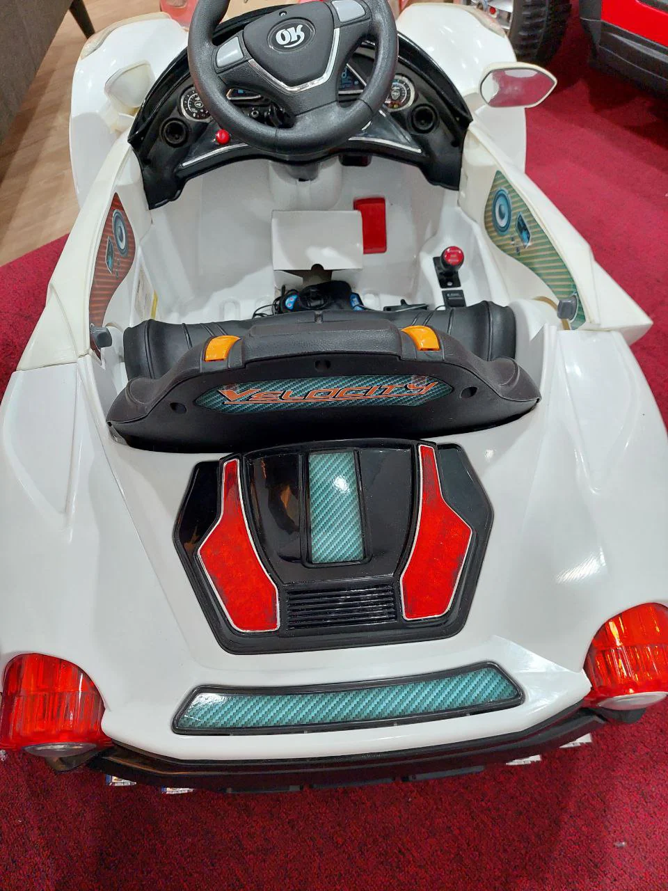 Battery Operated Maserati Style JE108AR [White] - Image 8