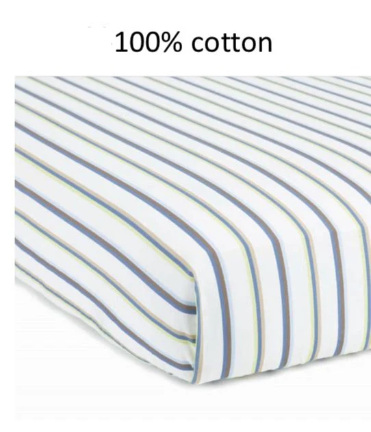 [Jarrons & Co.] Happy Cot Baby Cot Cotton Fitted Sheet (1pc) - Various Designs - Image 4