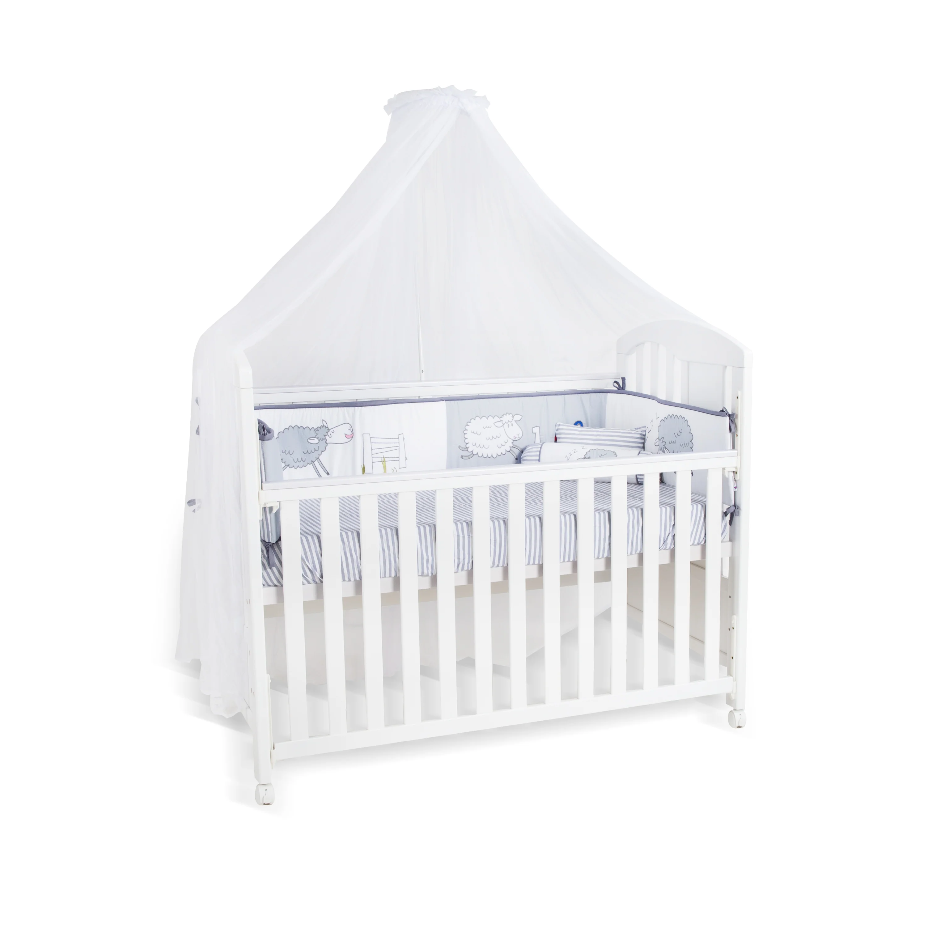 [Jarrons & Co.] Happy Cot Happy Dream 4 in 1 Convertible Baby Cot - Image 3