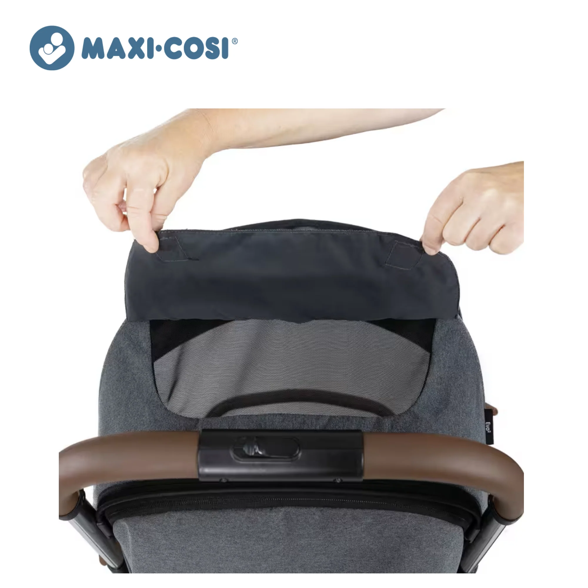 Maxi-Cosi Eva² Luxe Stroller [Twillic Grey] - Image 3