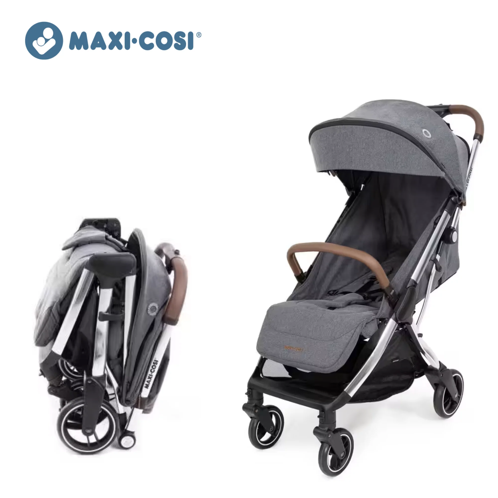 Maxi-Cosi Eva² Luxe Stroller [Twillic Grey] - Image 9