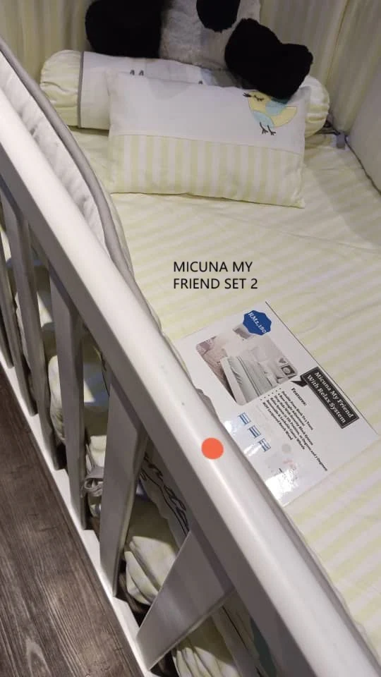 [Display Set] Micuna My Friend Baby Cot with Relax System - Image 7
