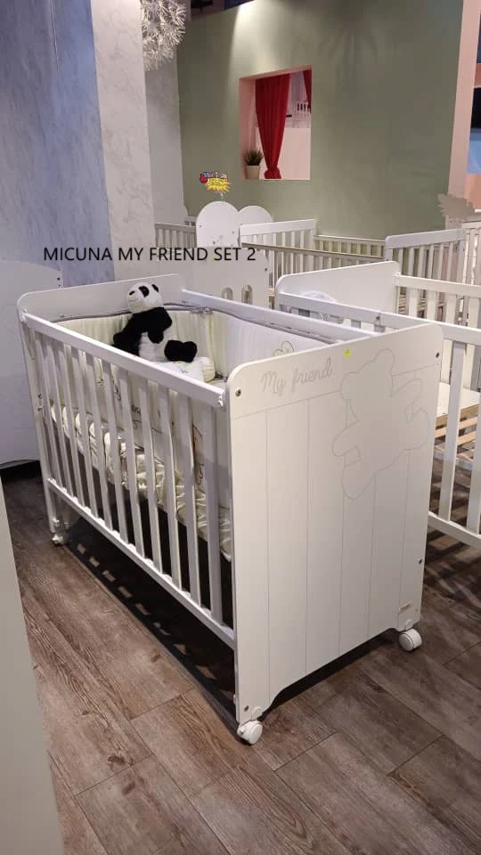 [Display Set] Micuna My Friend Baby Cot with Relax System - Image 8