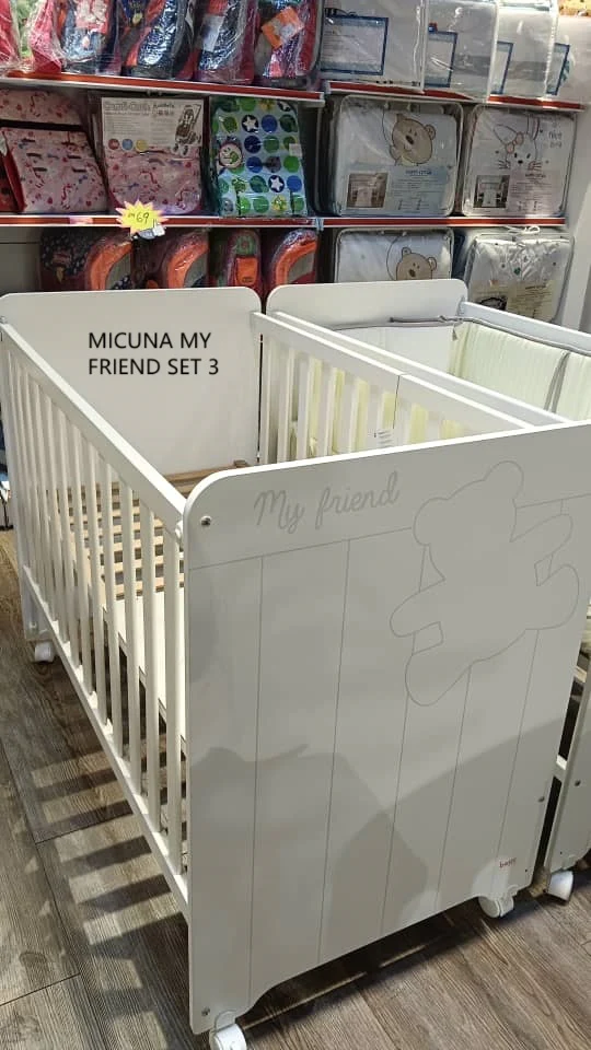 [Display Set] Micuna My Friend Baby Cot with Relax System - Image 9