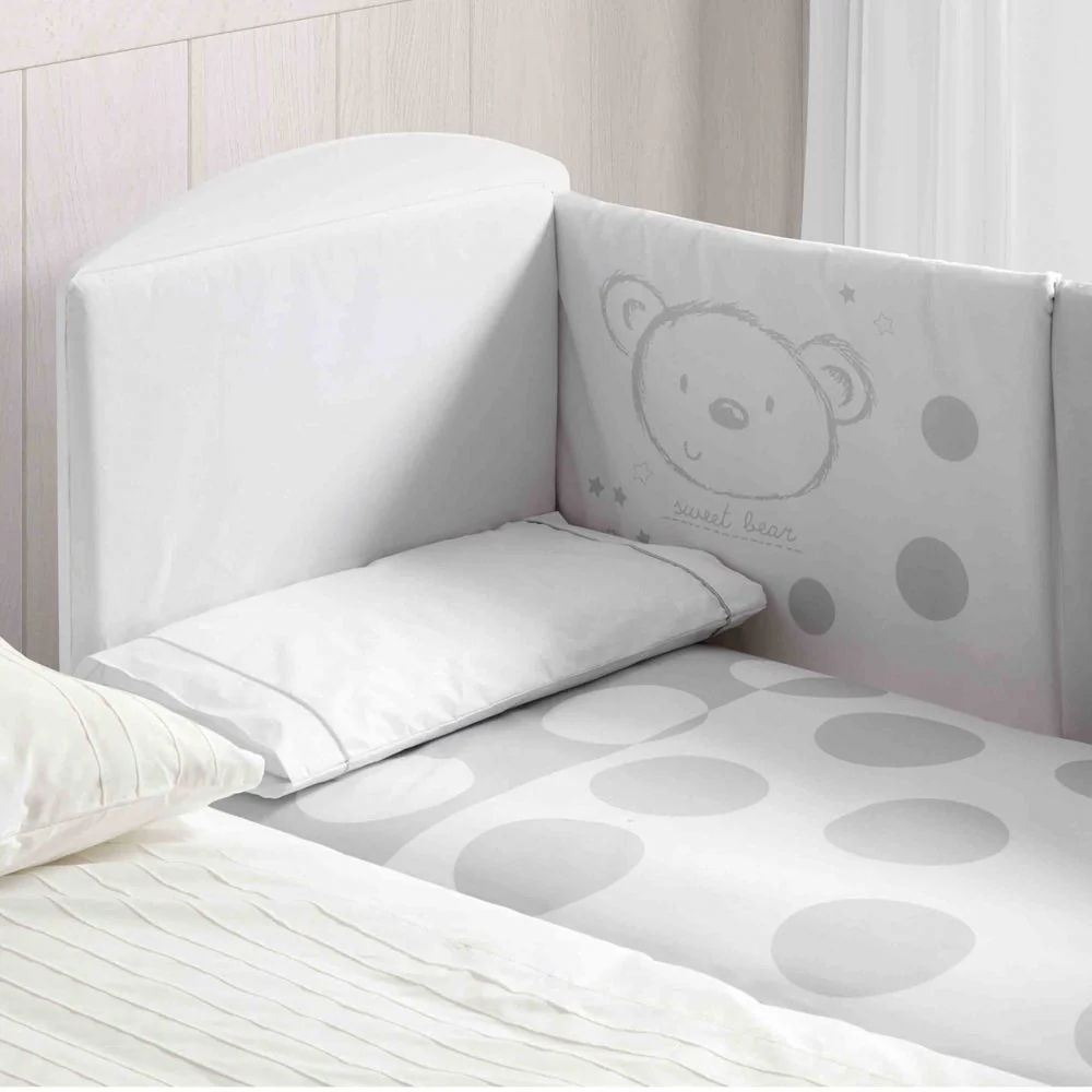 Micuna Sweet Bear Baby Cot with Relax System [Display & New Stock] - Image 6