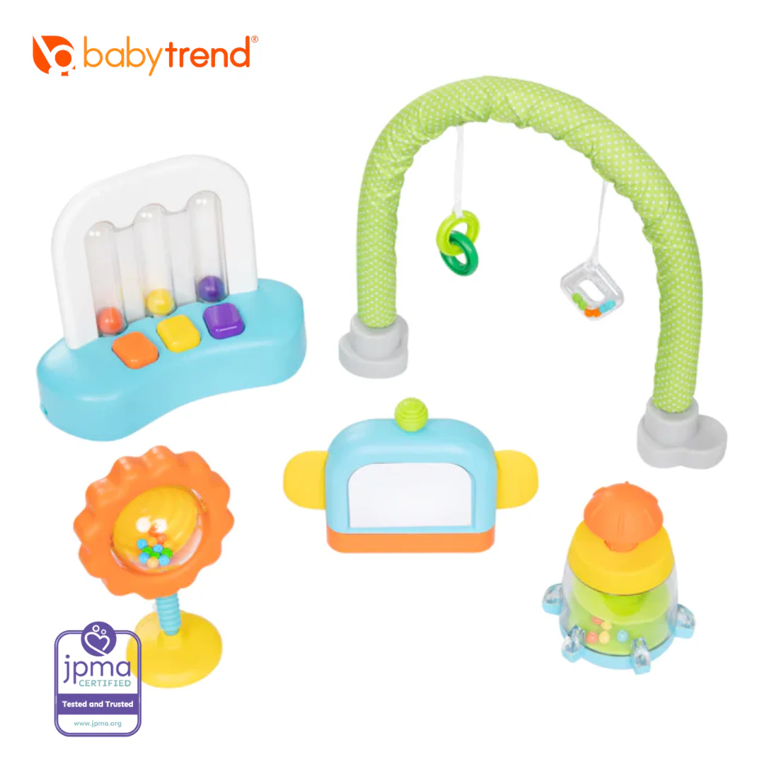 Baby Trend Smart Steps by Baby Trend Bounce N’ Dance 4-in-1 Activity Center Walker - Hexagon Dots - Image 12