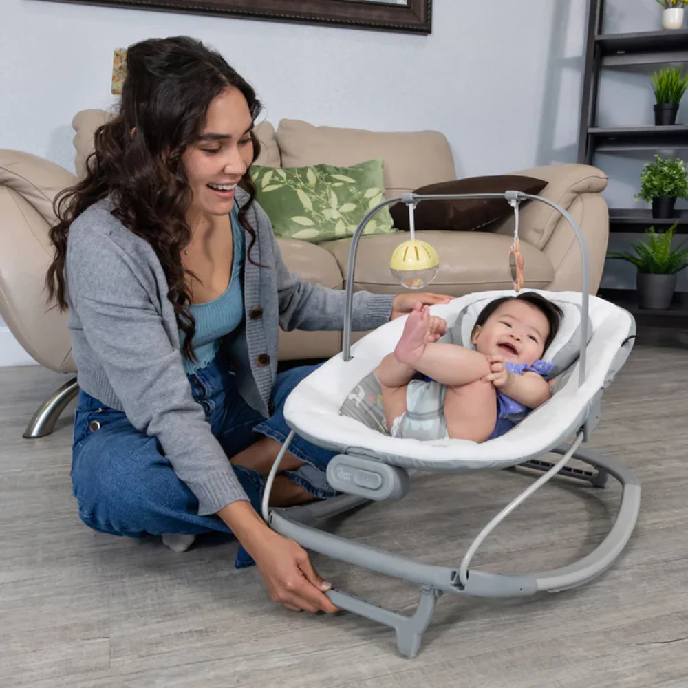 Smart Steps My First Rocker 2 Bouncer - Two of a Kind Grey - Image 3